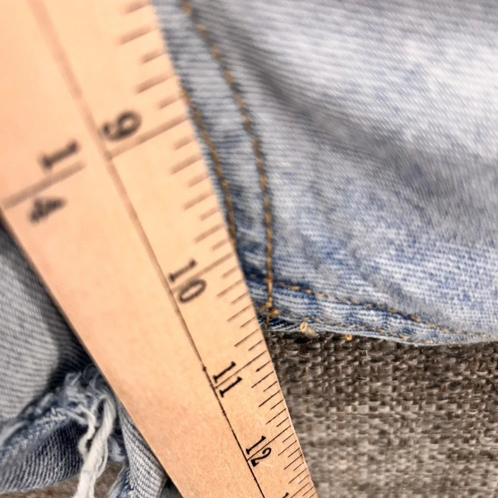 Denim Overalls‎ Shorts Blue Large